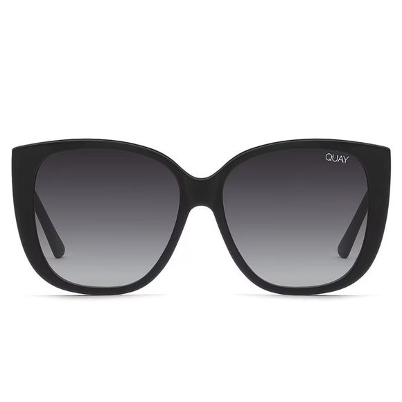 Quay Australia Black Oversized Sunglasses - Picture 1 of 4